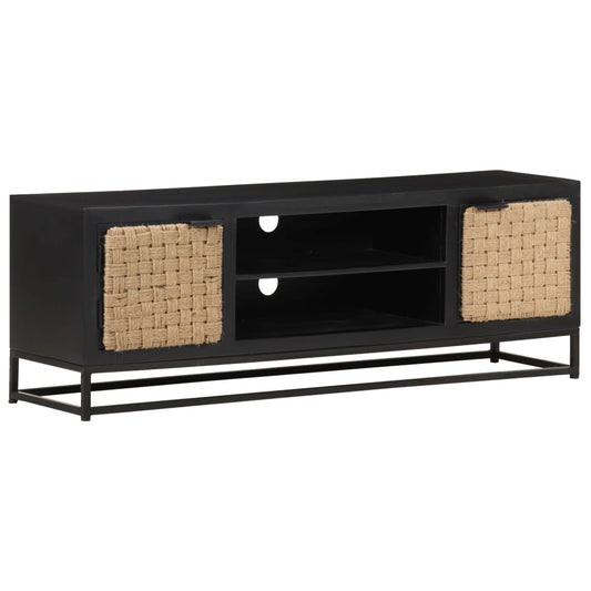 Tv Stolek 120 X 30 X 40 Cm Masivní Mangovníkové Dřevo
