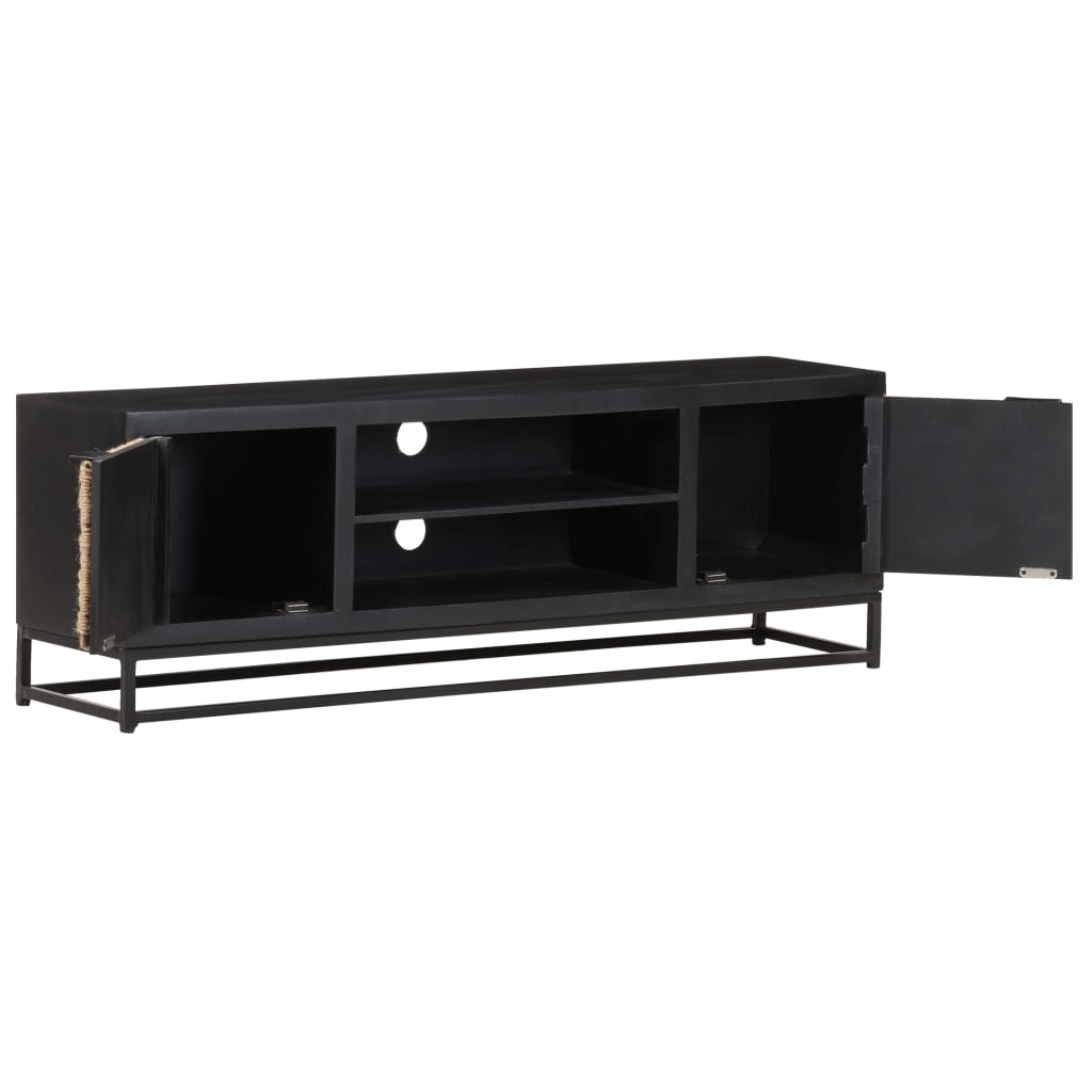 Tv Stolek 120 X 30 X 40 Cm Masivní Mangovníkové Dřevo