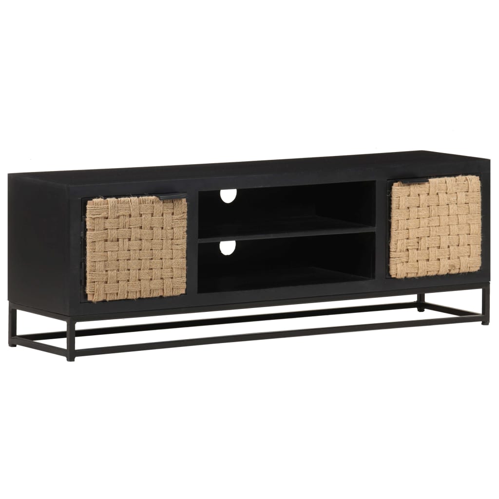 Tv Stolek 120 X 30 X 40 Cm Masivní Mangovníkové Dřevo