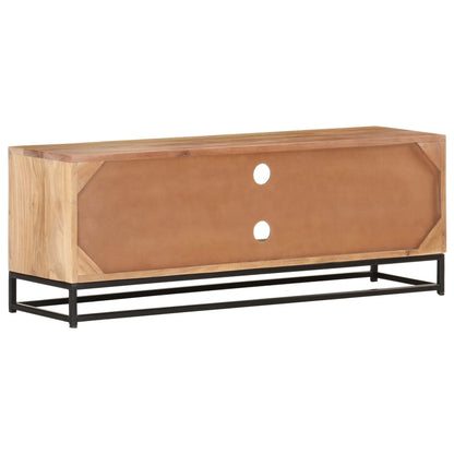 Tv Stolek 110 X 30 X 40 Cm Masivní Akáciové Dřevo