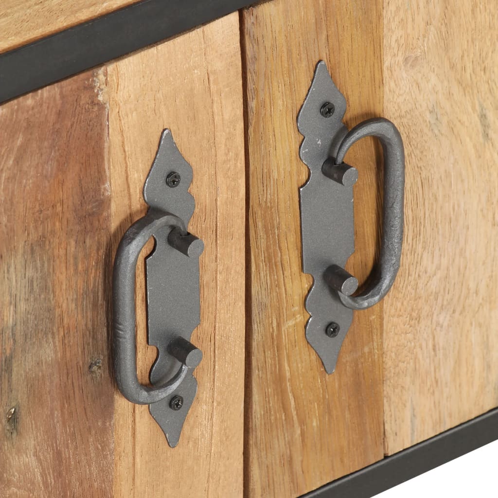 Konferenční Stolek 90 X 50 X 39 Cm Masivní Recyklované Dřevo