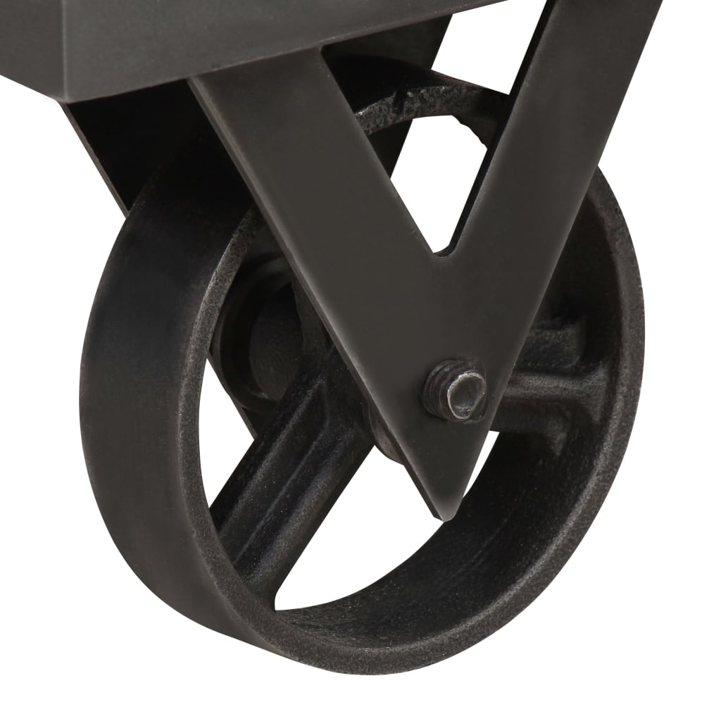 Konzolový Stolek 90 X 35 X 74 Cm Masivní Recyklované Dřevo