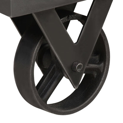 Konzolový Stolek 90 X 35 X 74 Cm Masivní Recyklované Dřevo