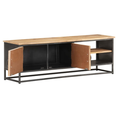 Tv Stolek 120 X 30 X 40 Cm Masivní Akáciové Dřevo Mozaika