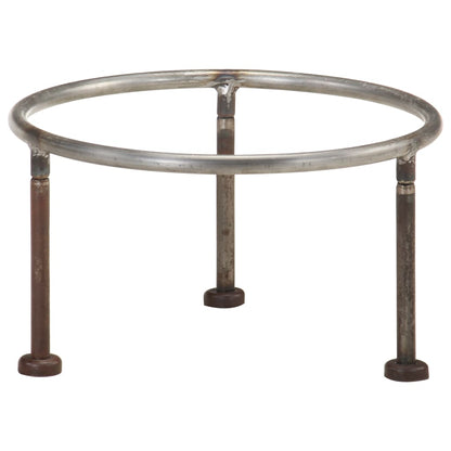 Pestrobarevná Rustikální Mísa Na Oheň Železo