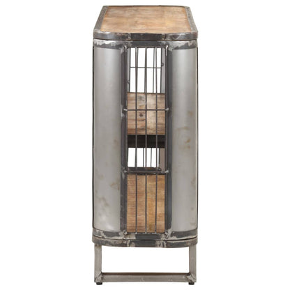 Příborník 120 X 30 X 73 Cm Masivní Mangovníkové Dřevo Vícebarevný