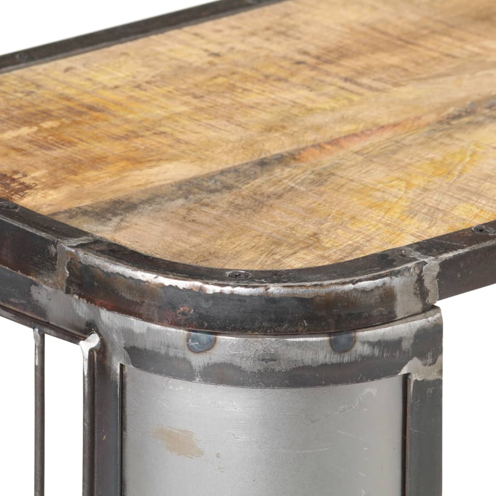 Příborník 120 X 30 X 73 Cm Masivní Mangovníkové Dřevo Vícebarevný