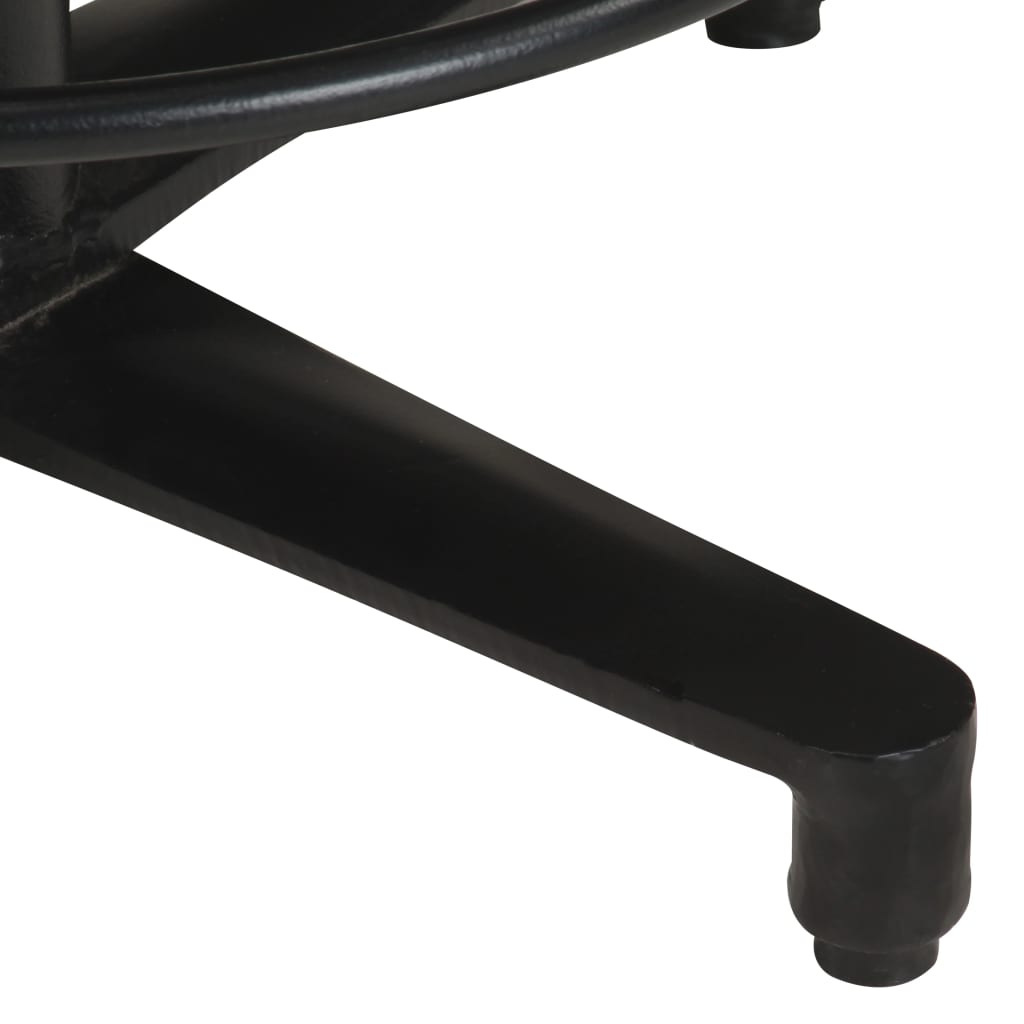 Barové Stoličky 2 Ks Pravá Kůže