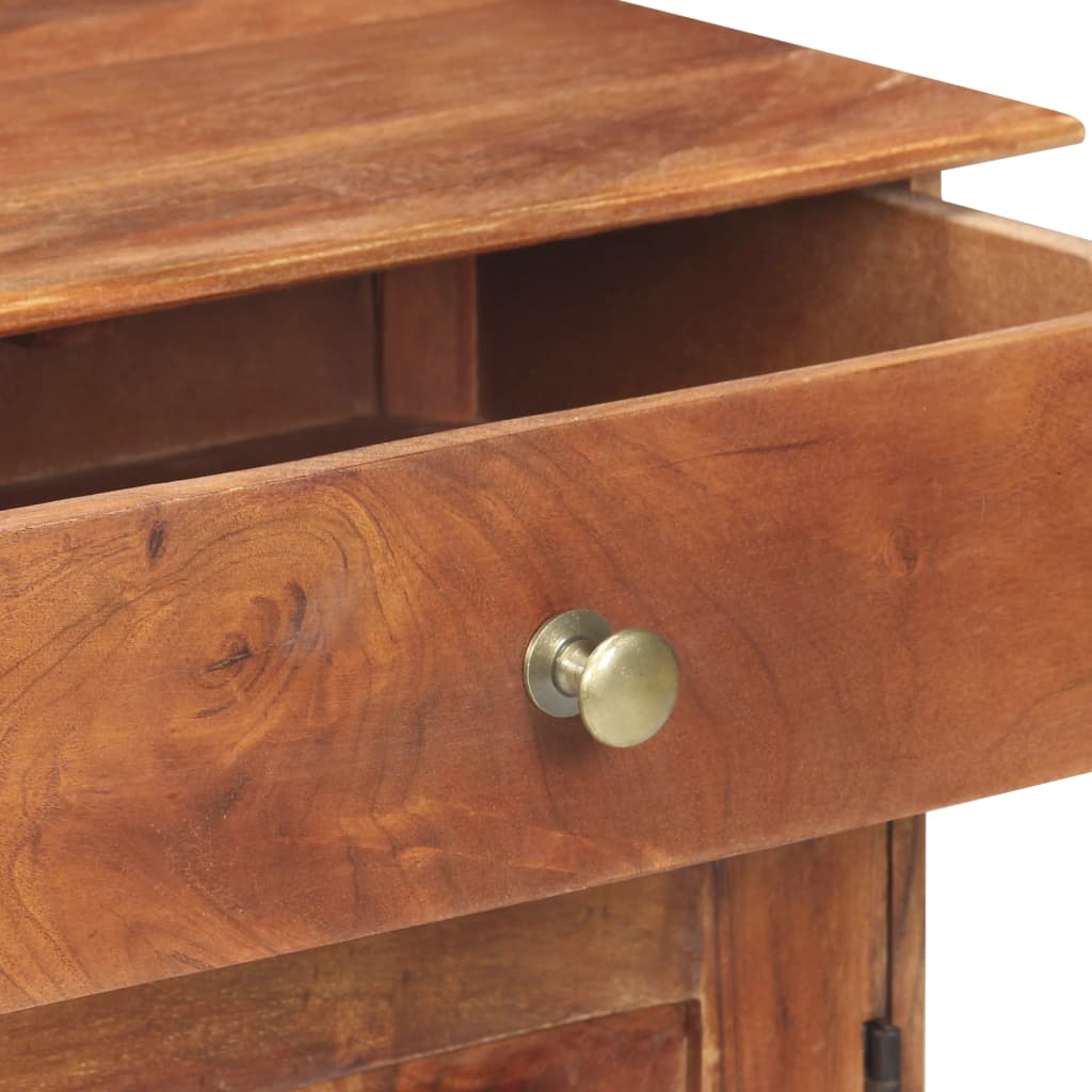 Příborník 135 X 35 X 75 Cm Masivní Akáciové Dřevo