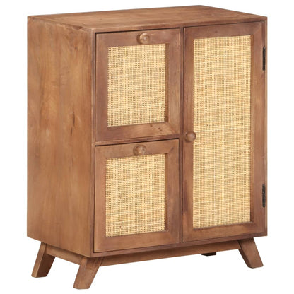 Příborník 60 X 35 X 75 Cm Masivní Mangovníkové Dřevo