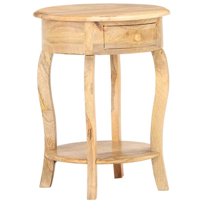 Odkládací Stolek 37 X 37 X 61 Cm Masivní Mangovník