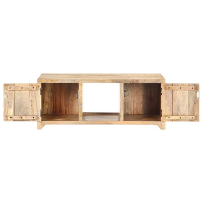 Konferenční Stolek 90 X 50 X 35 Cm Masivní Mangovníkové Dřevo