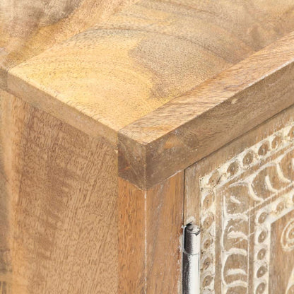 Konferenční Stolek 90 X 50 X 35 Cm Masivní Mangovníkové Dřevo