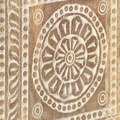 Konferenční Stolek 90 X 50 X 35 Cm Masivní Mangovníkové Dřevo