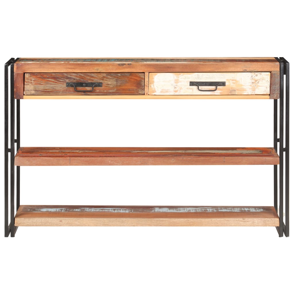 Příborník 120 X 30 X 75 Cm Masivní Recyklované Dřevo