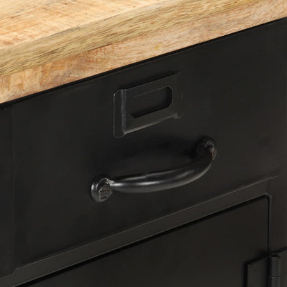 Příborník Hrubé Masivní Mangovníkové Dřevo