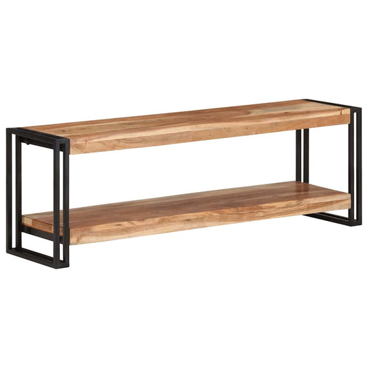 Tv Stolek 120 X 30 X 40 Cm Masivní Akáciové Dřevo