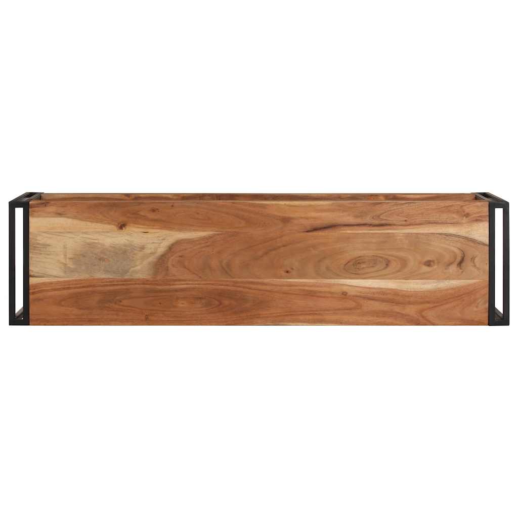 Tv Stolek 120 X 30 X 40 Cm Masivní Akáciové Dřevo
