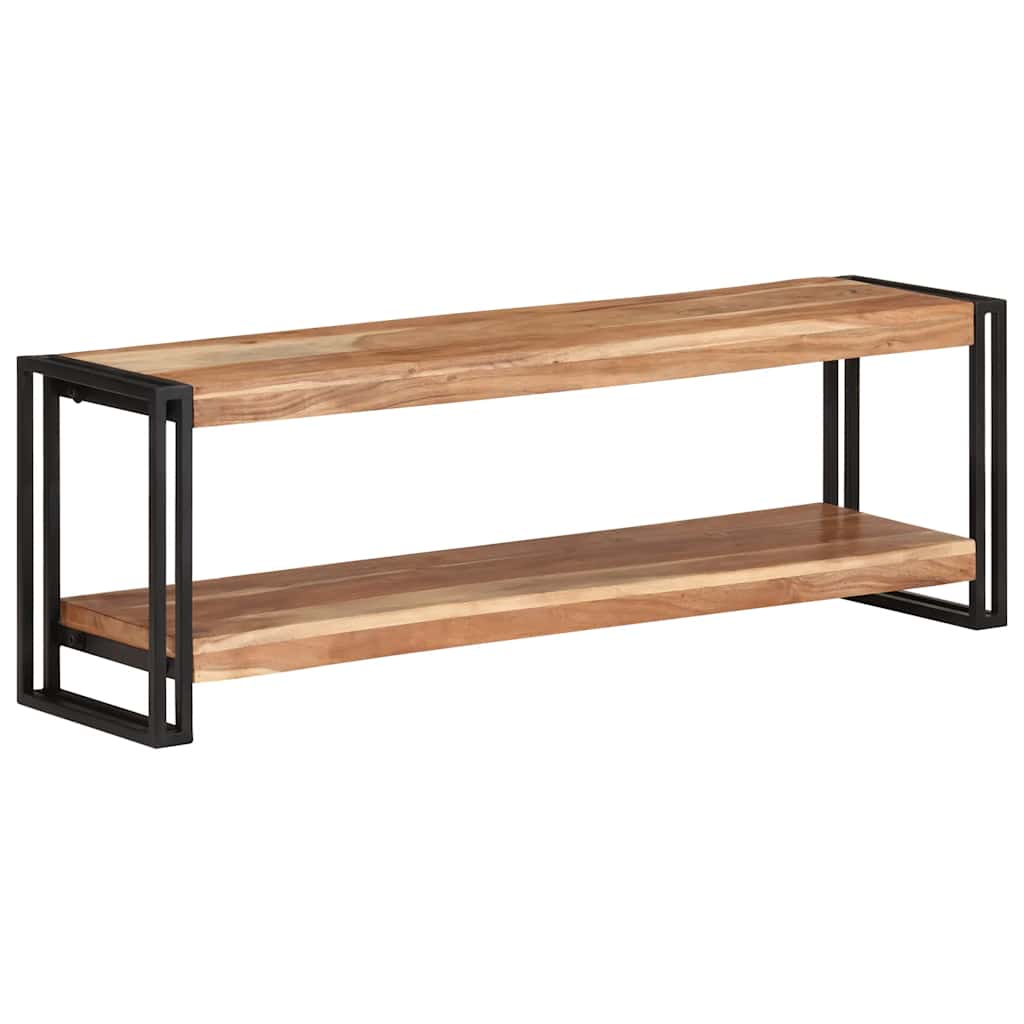 Tv Stolek 120 X 30 X 40 Cm Masivní Akáciové Dřevo