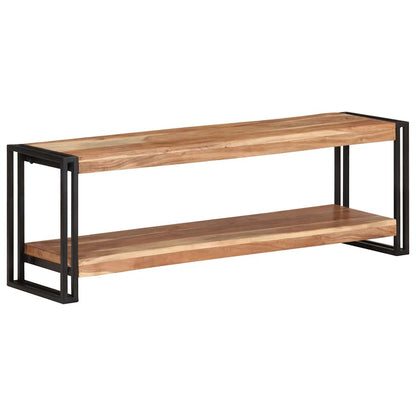 Tv Stolek 120 X 30 X 40 Cm Masivní Akáciové Dřevo