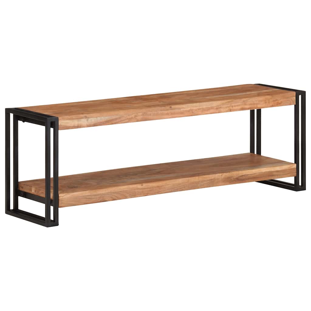 Tv Stolek 120 X 30 X 40 Cm Masivní Akáciové Dřevo