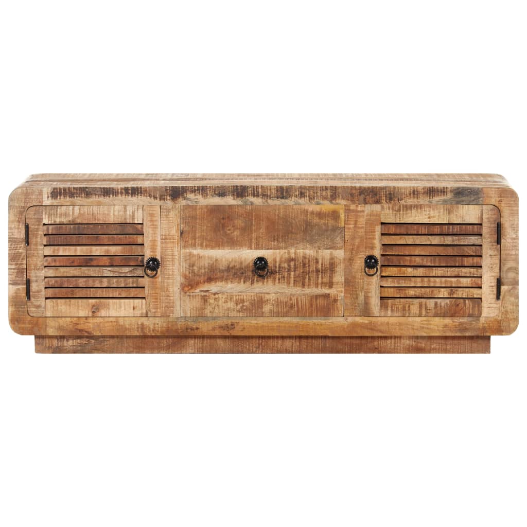 Tv Stolek 120 X 30 X 40 Cm Hrubé Mangovníkové Dřevo