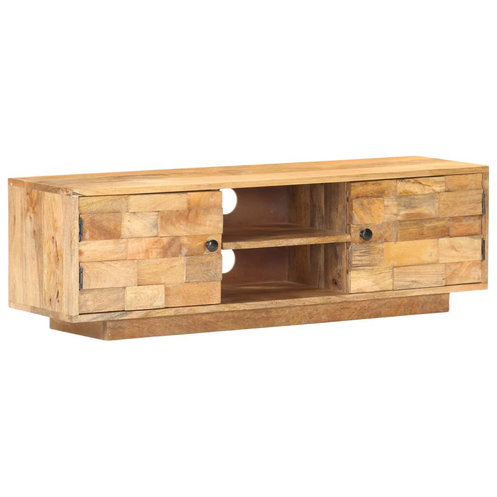 Tv Stolek 116 X 30 X 35 Cm Masivní Mangovníkové Dřevo