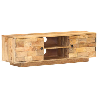 Tv Stolek 116 X 30 X 35 Cm Masivní Mangovníkové Dřevo