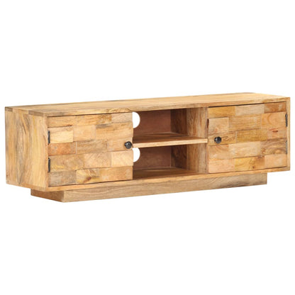 Tv Stolek 116 X 30 X 35 Cm Masivní Mangovníkové Dřevo