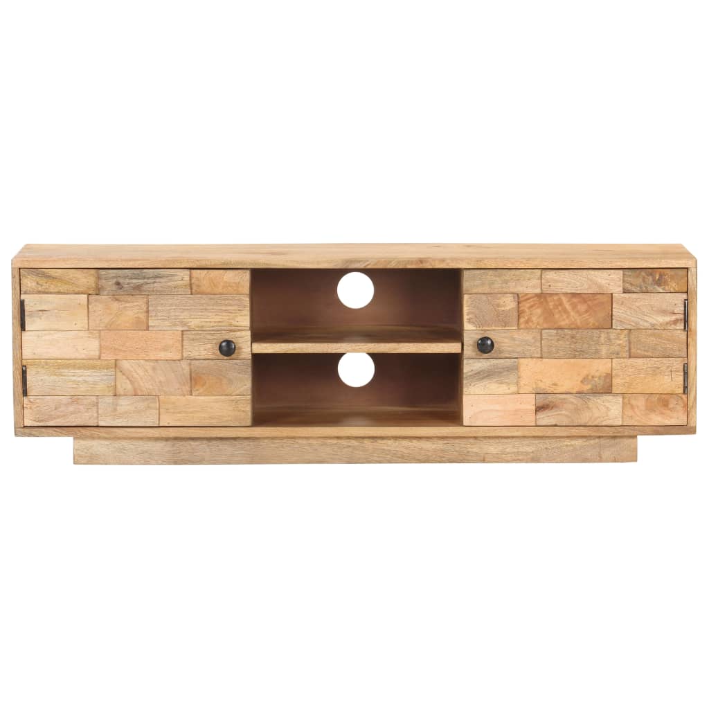 Tv Stolek 116 X 30 X 35 Cm Masivní Mangovníkové Dřevo