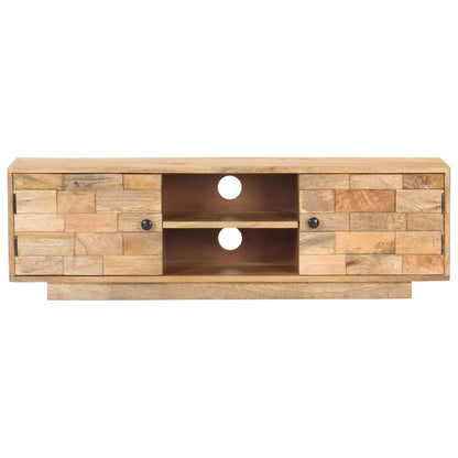 Tv Stolek 116 X 30 X 35 Cm Masivní Mangovníkové Dřevo
