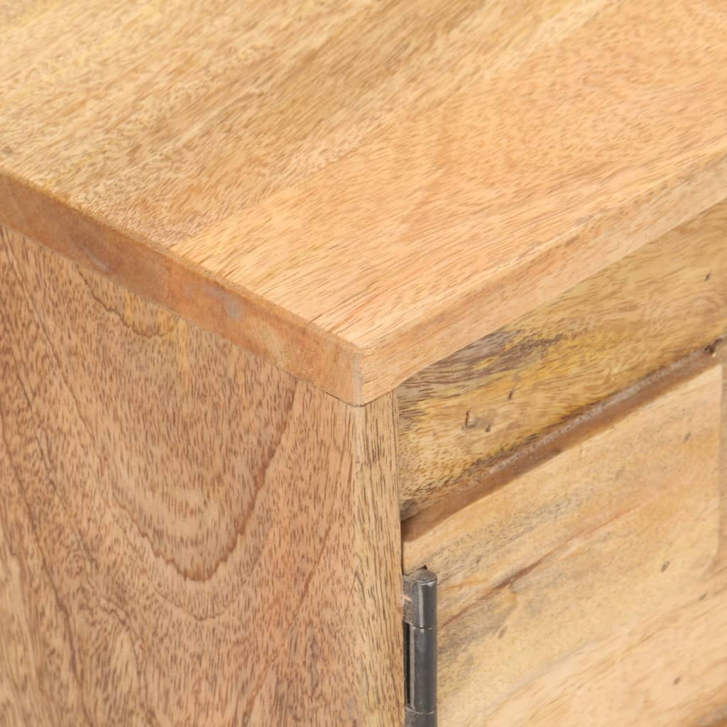 Tv Stolek 116 X 30 X 35 Cm Masivní Mangovníkové Dřevo