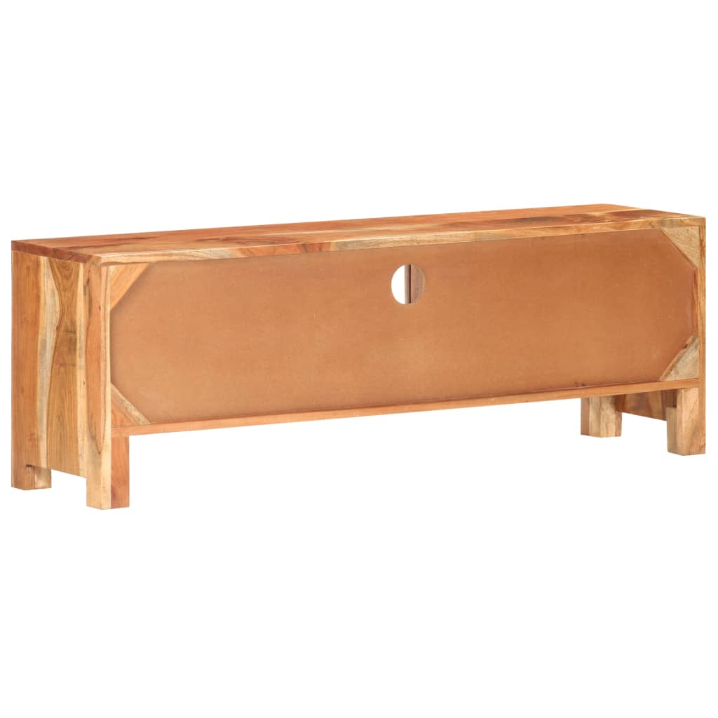 Tv Stolek 116 X 30 X 40 Cm Masivní Akáciové Dřevo