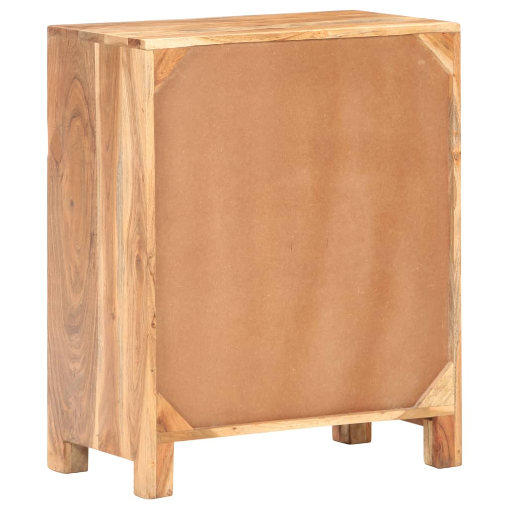 Příborník 60 X 35 X 75 Cm Masivní Akáciové Dřevo