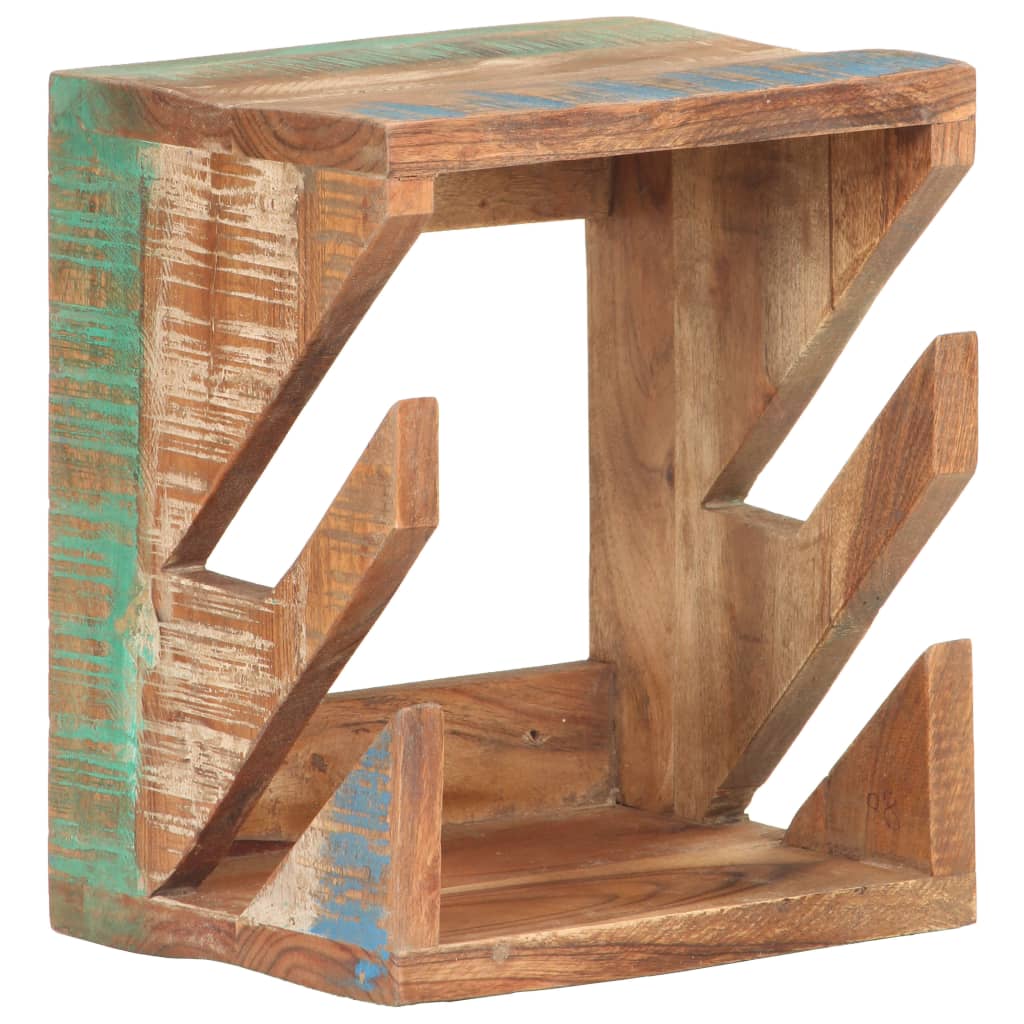 Nástěnný Držák Na Skateboard 25 X 20 X 30 Cm Recyklované Dřevo