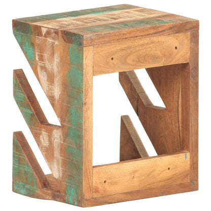 Nástěnný Držák Na Skateboard 25 X 20 X 30 Cm Recyklované Dřevo