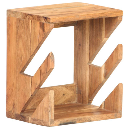 Nástěnný Držák Na Skateboard 25 X 20 X 30 Cm Recyklované Dřevo