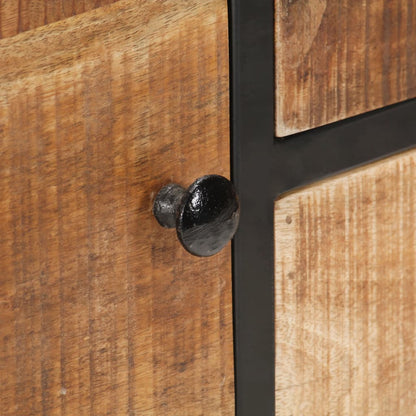 Příborník 85 X 30 X 80 Cm Hrubé Mangovníkové Dřevo