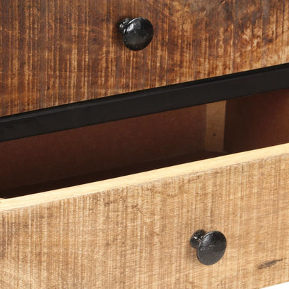 Příborník 85 X 30 X 80 Cm Hrubé Mangovníkové Dřevo