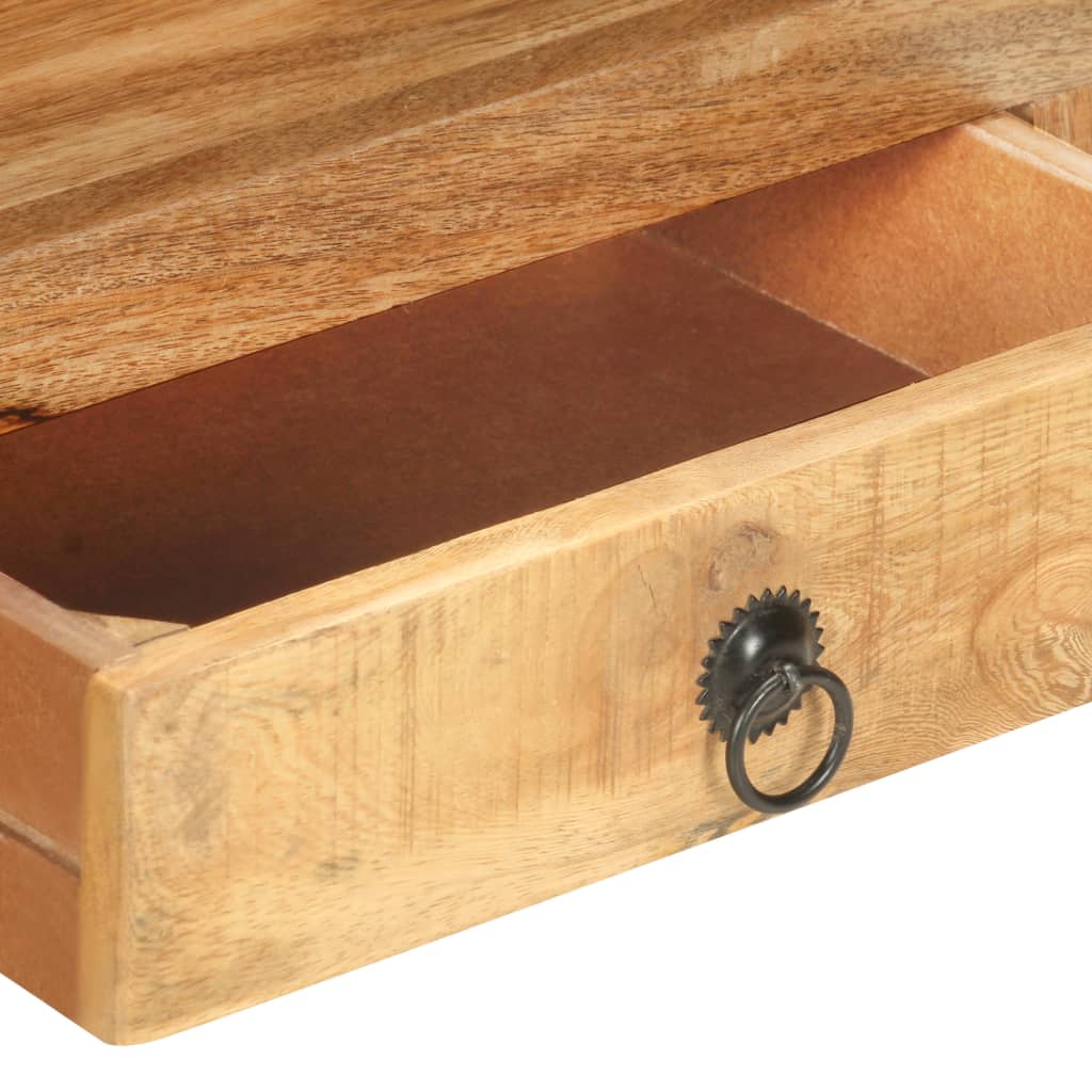 Tv Stolek 117 X 30 X 41 Cm Masivní Hrubé Mangovníkové Dřevo