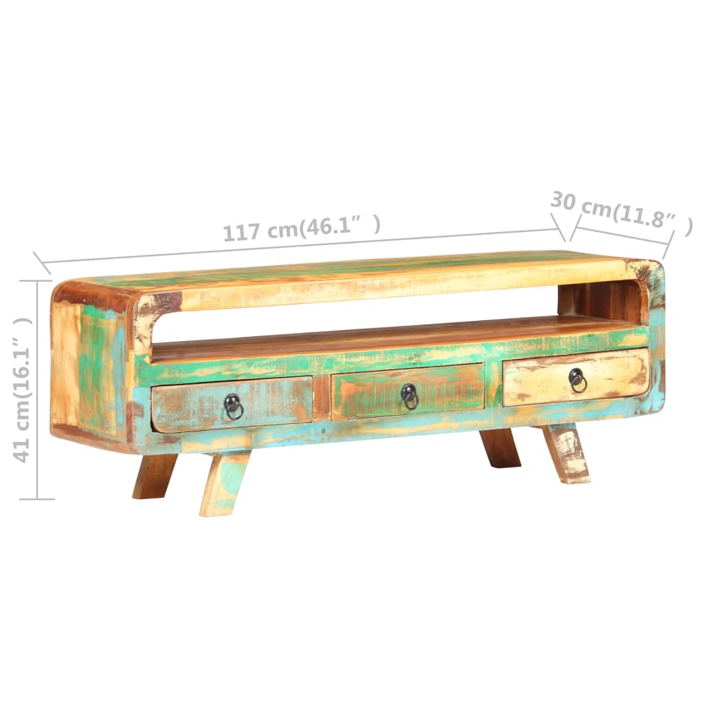 Tv Stolek 117 X 30 X 41 Cm
