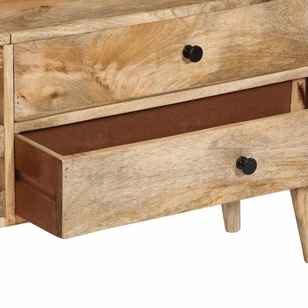 Tv Stolek 140 X 30 X 50 Cm Masivní Mangovníkové Dřevo
