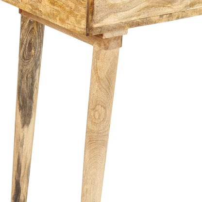 Konzolový Stolek 115 X 35 X 76 Cm Masivní Mangovníkové Dřevo