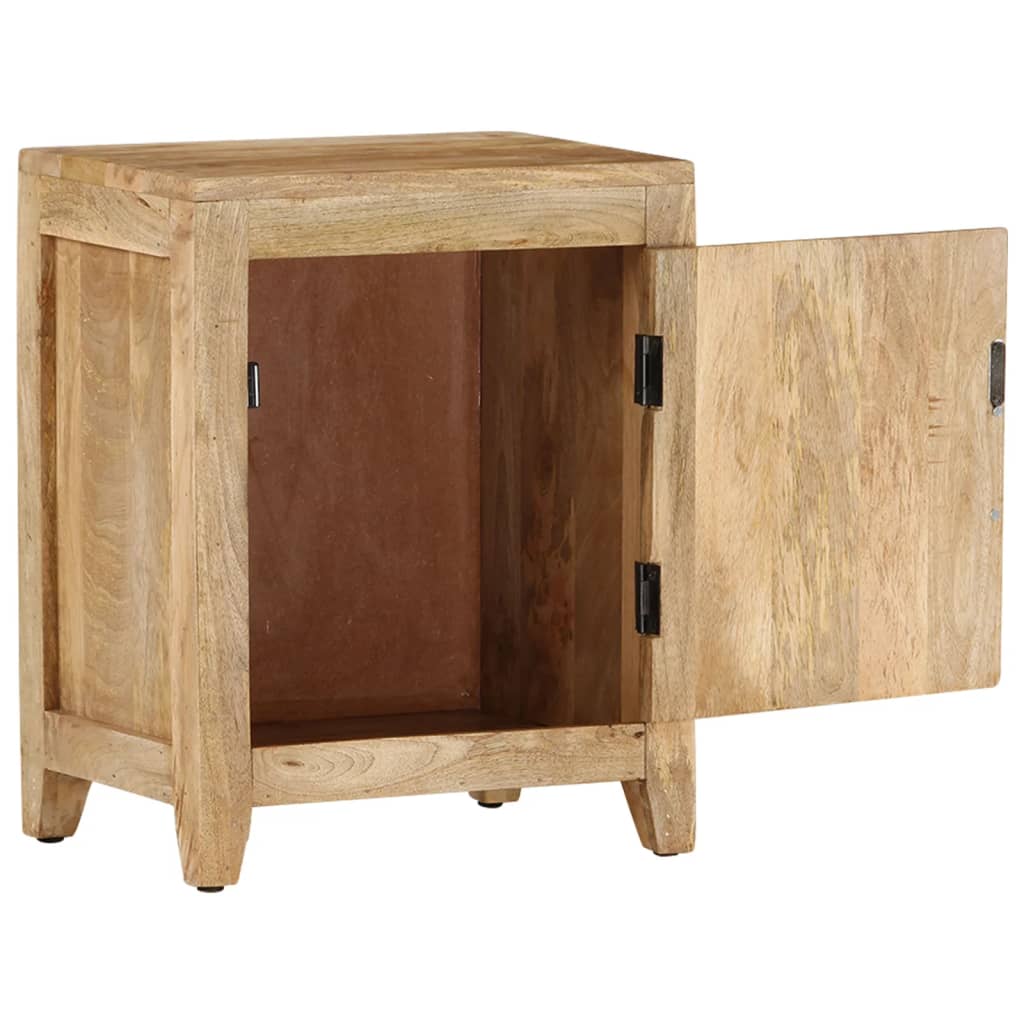 Noční Stolek 40 X 30 X 50 Cm Masivní Mangovníkové Dřevo