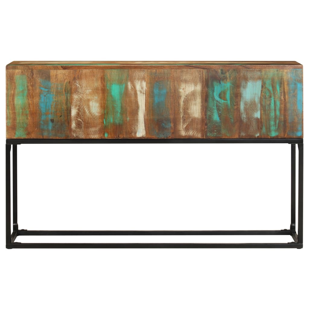 Konzolový Stolek 120 X 30 X 75 Cm Masivní Recyklované Dřevo