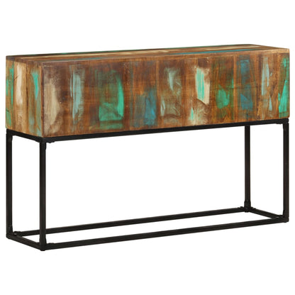 Konzolový Stolek 120 X 30 X 75 Cm Masivní Recyklované Dřevo