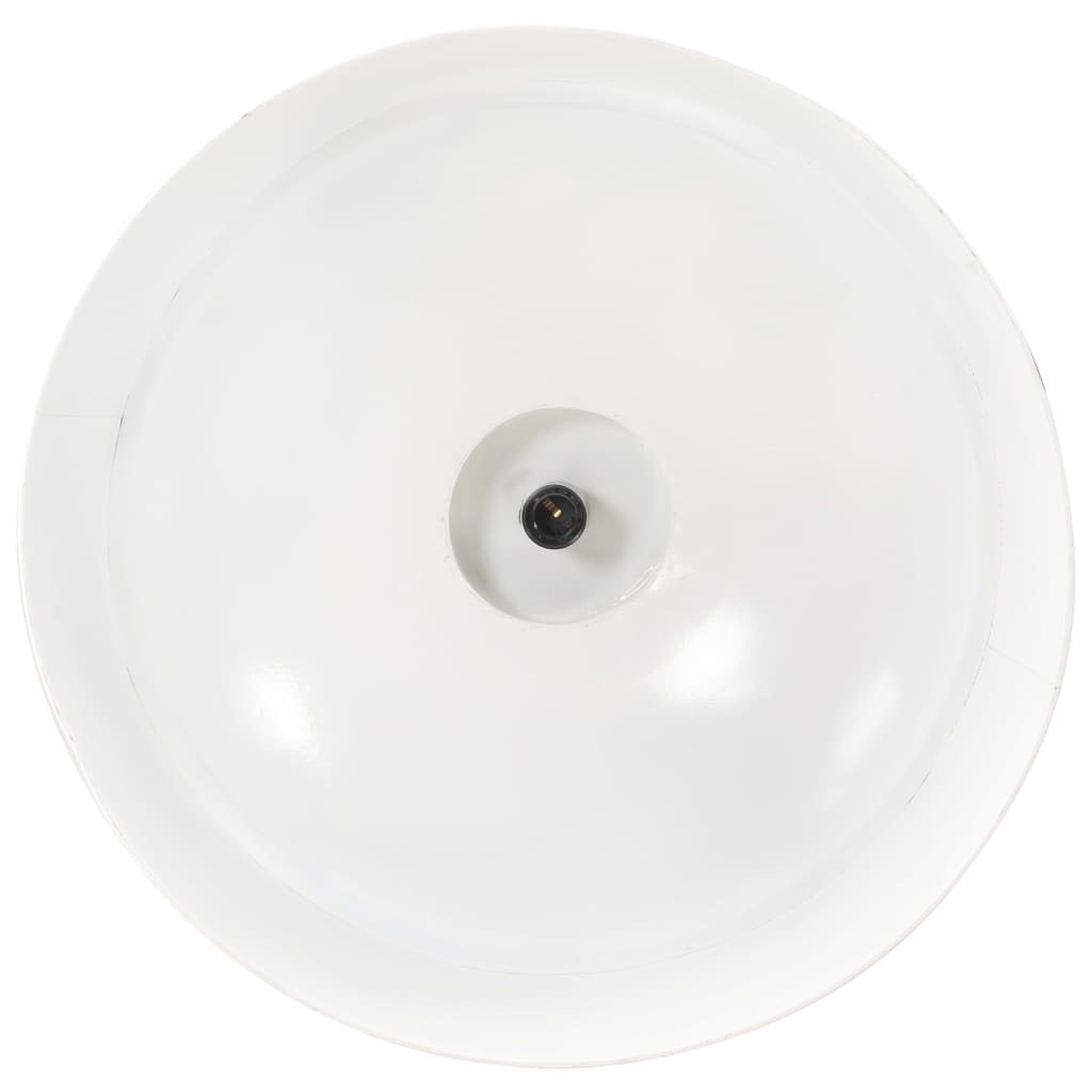 Industriální Závěsné Svítidlo 58 Cm Bílé E27