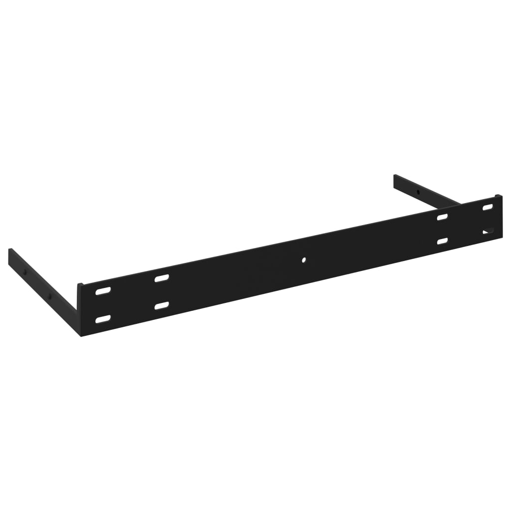 Plovoucí Nástěnné Police 2 Ks Lesklé Šedé 90X23,5X3,8 Cm Mdf Šedá S Vysokým Leskem