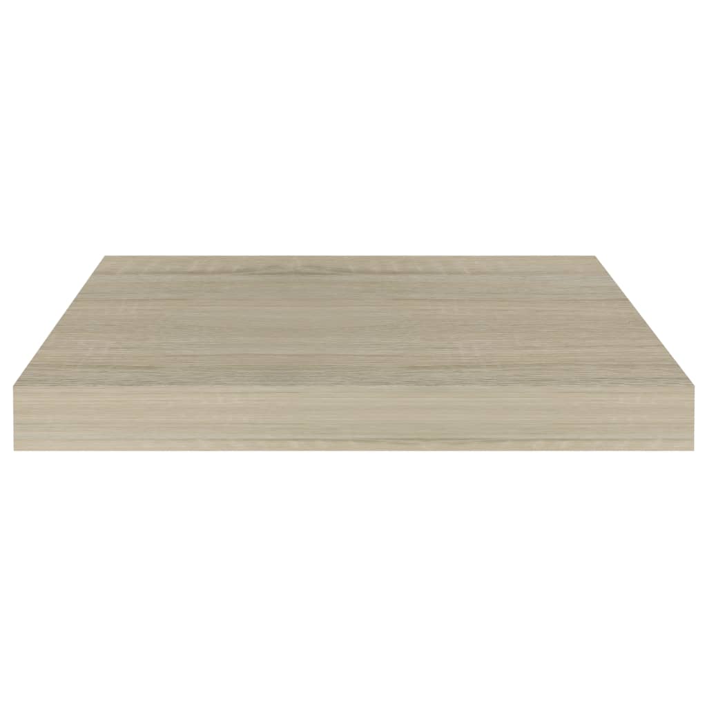 Plovoucí Nástěnná Police 40 X 23 X 3,8 Cm Mdf Dub