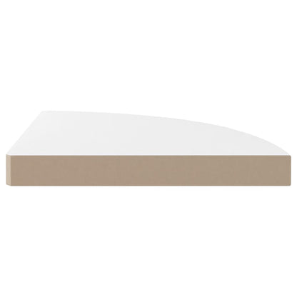 323909 Floating Corner Shelves 4 Pcs High Gloss White 35X35X3,8 Cm Mdf Bílá S Vysokým Leskem